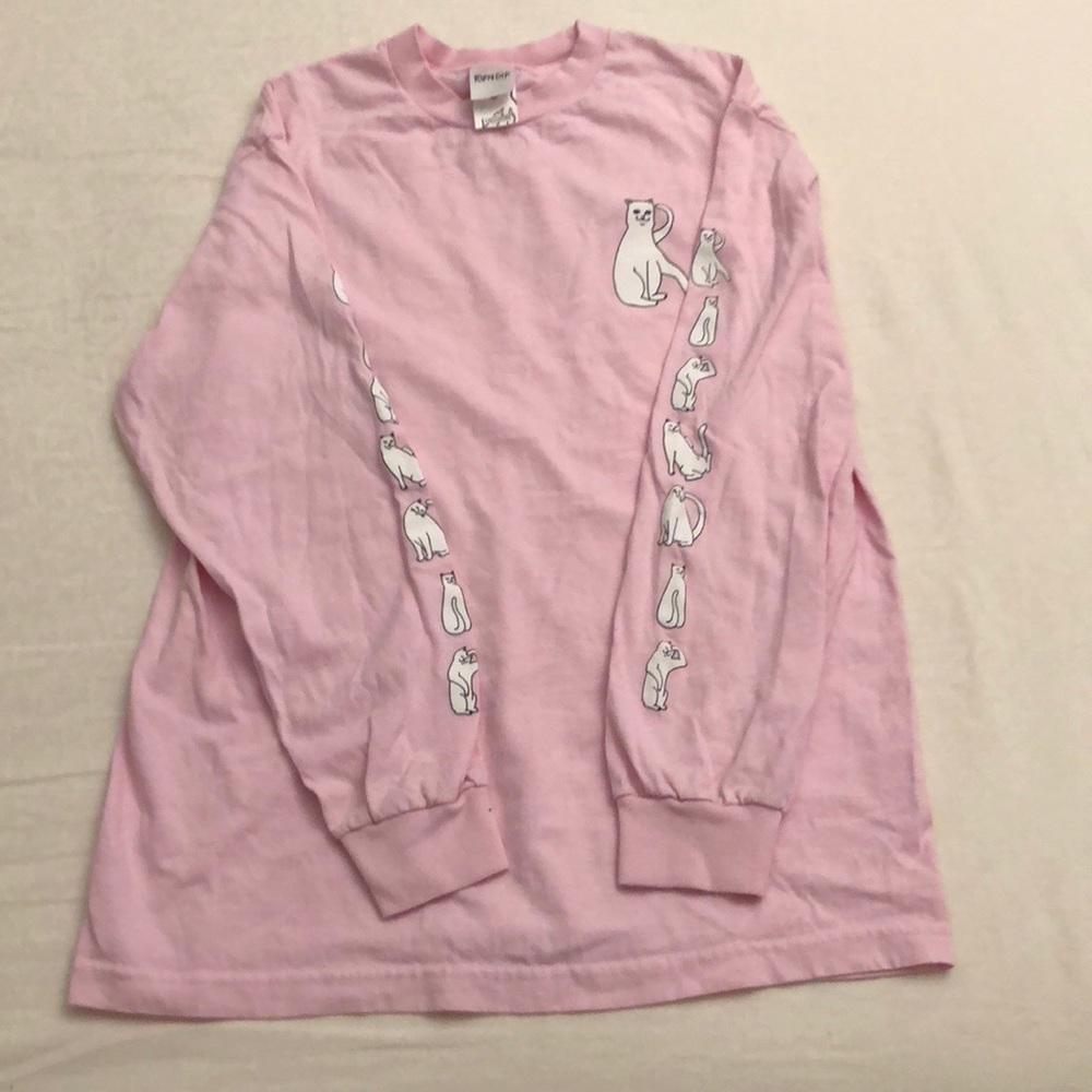 Rip N Dip Pink Long Sleeve